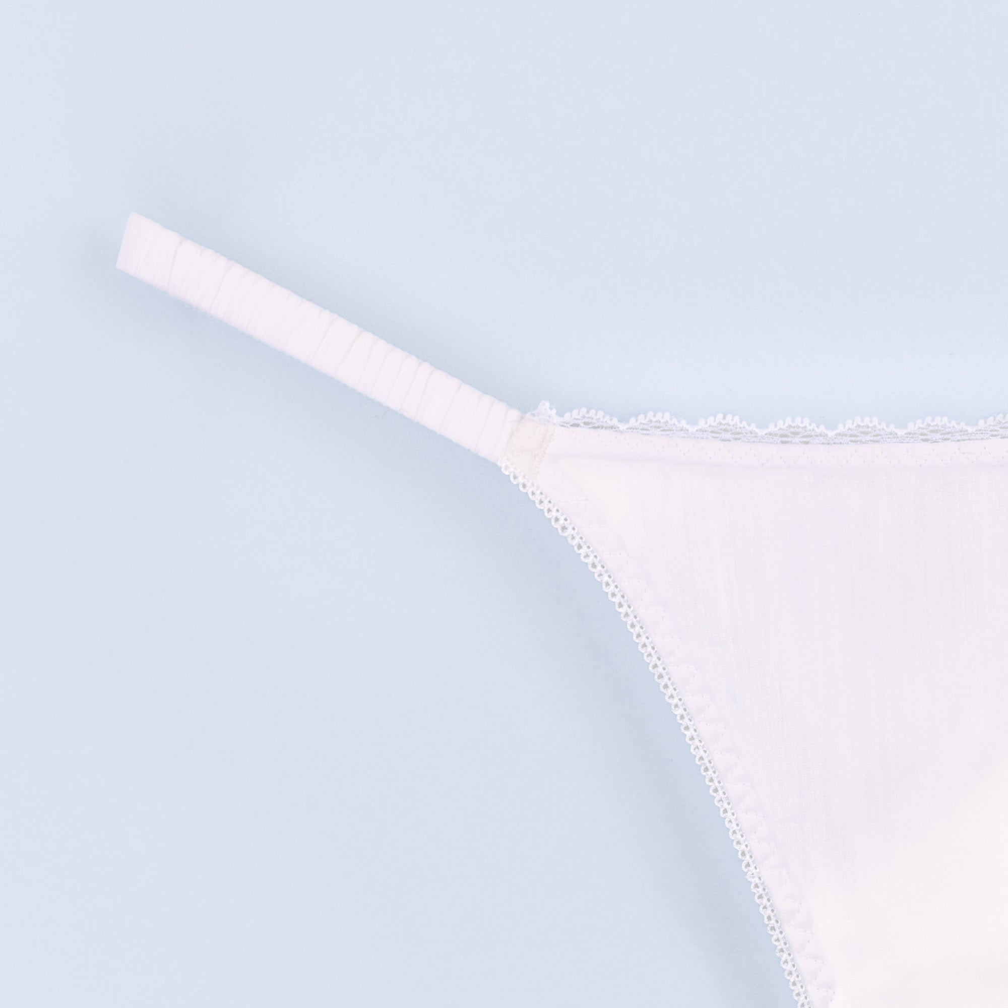 Greta thong in white #Color_White